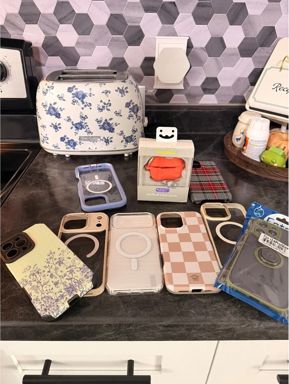 Assorted Apple MagSafe Compatible iPhone Cases and Accessories